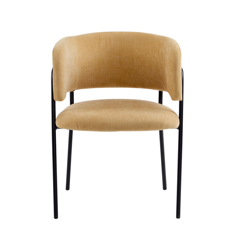 Modern Upholstered Arm Dining Chair Set - R&R Furniture Gallery (Fountain Valley, CA)
