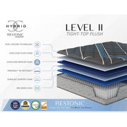 Tempagel - 13" Plush Mattress With Cooling Technology - R&R Furniture Gallery (Fountain Valley, CA)