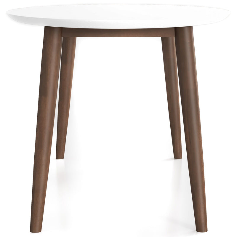Ada - Mid-Century Modern Style Oval Dining Table - R&R Furniture Gallery (Fountain Valley, CA)