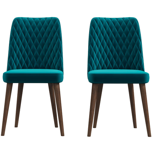 Katie - Mid-Century Modern Dining Chair (Set of 2) - R&R Furniture Gallery (Fountain Valley, CA)