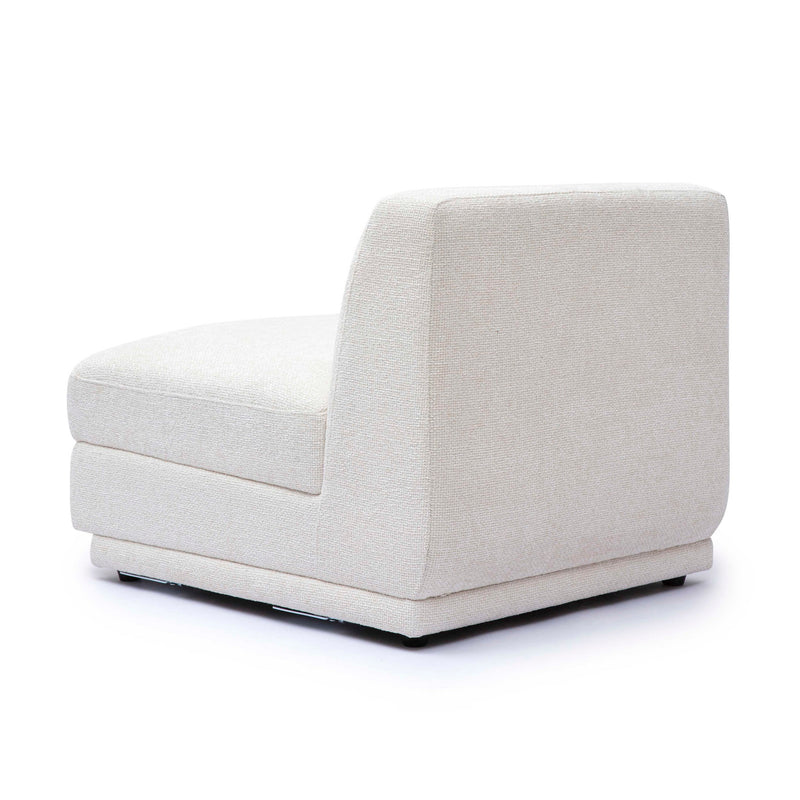 Perry - Modular Armless Chair - Cream - R&R Furniture Gallery (Fountain Valley, CA)