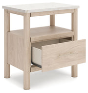 Cadmori - One Drawer Night Stand - R&R Furniture Gallery (Fountain Valley, CA)
