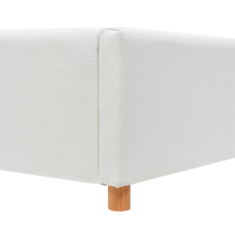 Miramar - Cushion Back Headboard Platform Bed Frame - R&R Furniture Gallery (Fountain Valley, CA)