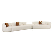 Fickle - Boucle Modular Sectional - R&R Furniture Gallery (Fountain Valley, CA)