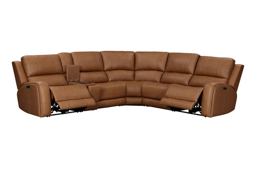 Belmont - Zero Gravity Power Reclining Sectional With Power Adjustable Headrests - R&R Furniture Gallery (Fountain Valley, CA)