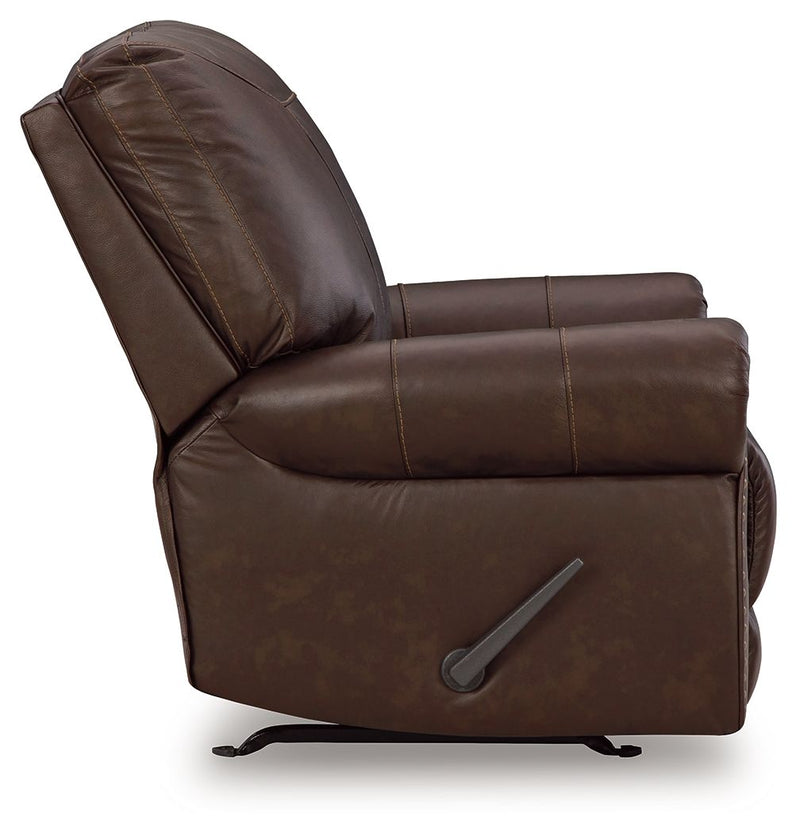 Colleton - Rocker Recliner - Dark Brown - R&R Furniture Gallery (Fountain Valley, CA)