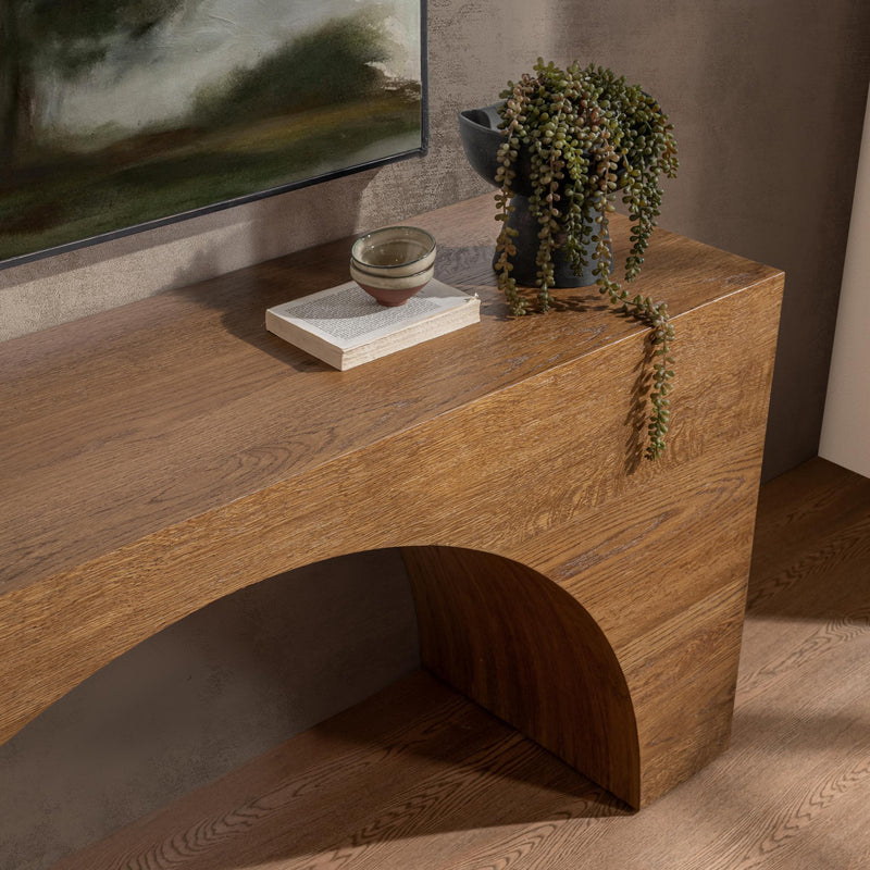 Hellen - Console Table - Canyon Dusk - R&R Furniture Gallery (Fountain Valley, CA)