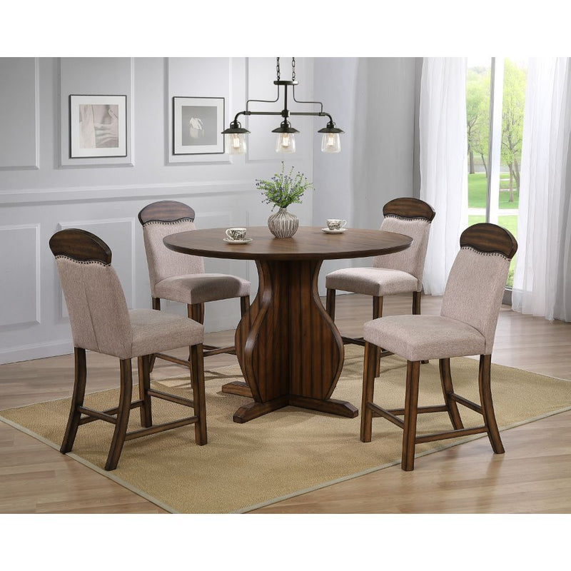 Maurice - Counter Height Table - Oak - R&R Furniture Gallery (Fountain Valley, CA)