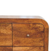 Darcy - 3 Over 3 Drawer Chest - Brown - R&R Furniture Gallery (Fountain Valley, CA)
