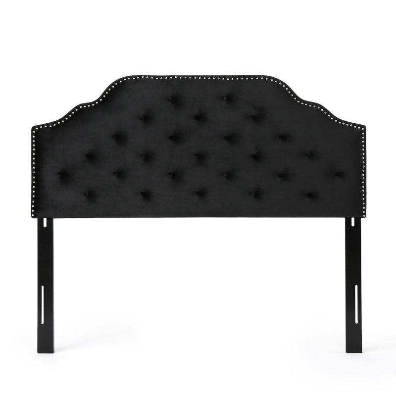 Charismatic - Size Headboard With Button Tufting And Nailhead Trim - R&R Furniture Gallery (Fountain Valley, CA)