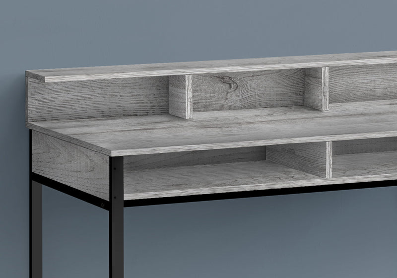 Computer Desk For Home Office, Standing, Storage Shelves, Laptop, Contemporary & Modern - R&R Furniture Gallery (Fountain Valley, CA)