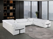 1126 - 10-Piece U-Shaped Sectional Sofa In With 4 Power Recliners & Power Headrests - R&R Furniture Gallery (Fountain Valley, CA)