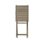 Positano - 4 Piece Foldable Chair - Gray - R&R Furniture Gallery (Fountain Valley, CA)