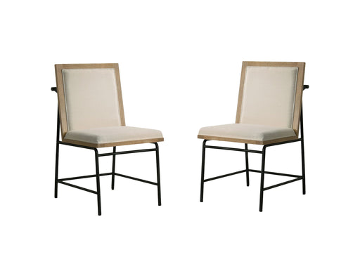 Torrance - Dining Chairs (Set of 2) - Oak Finish - R&R Furniture Gallery (Fountain Valley, CA)