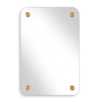 Hamrick - Frameless Mirror - Brass / Gold