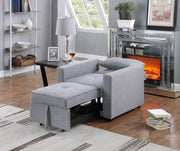 Zoey - Convertible Sleeper Chair With Side Pocket - R&R Furniture Gallery (Fountain Valley, CA)