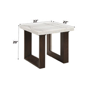 Edwyn - Table With Marble Top - R&R Furniture Gallery (Fountain Valley, CA)