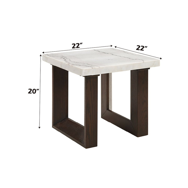 Edwyn - Table With Marble Top - R&R Furniture Gallery (Fountain Valley, CA)