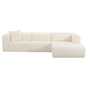 Tarra - Fluffy Oversized Corduroy Modular Sectional - R&R Furniture Gallery (Fountain Valley, CA)