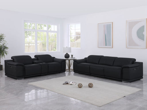 9762 - 6-Piece Modular Power Reclining Sofa And Console Loveseat Set With 5 Power Recliners In - R&R Furniture Gallery (Fountain Valley, CA)