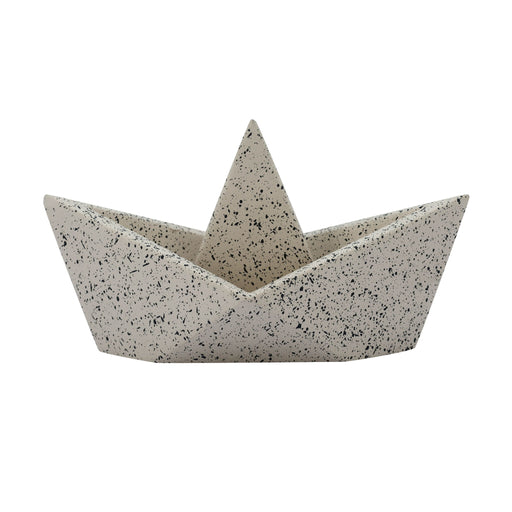 Gabby - Sailboat Catchall - Speckled Cream - R&R Furniture Gallery (Fountain Valley, CA)