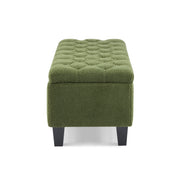 Ottoman Bench & Storage - Green - R&R Furniture Gallery (Fountain Valley, CA)