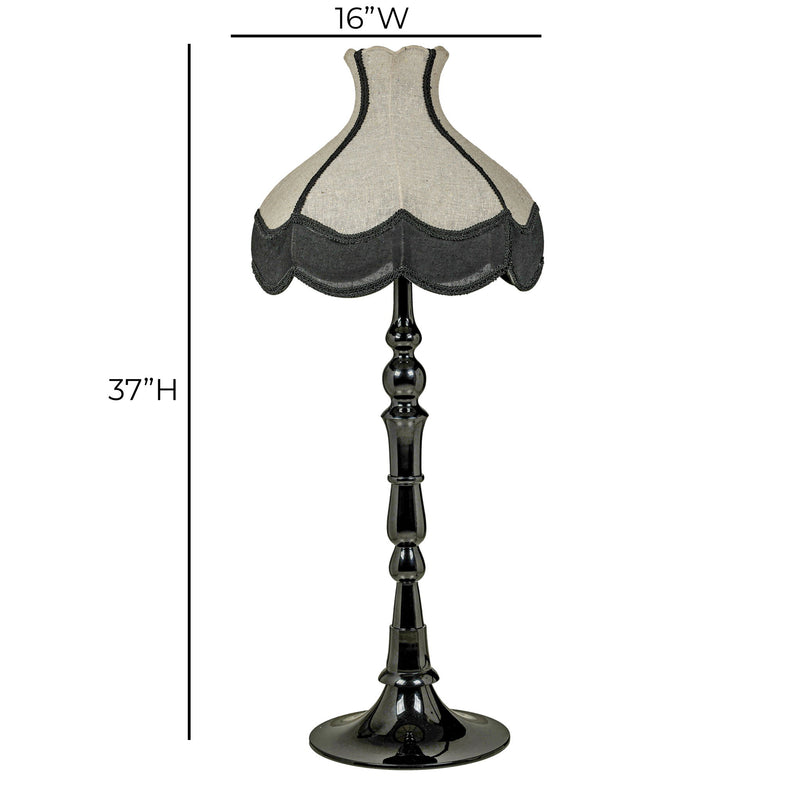 Buchanan - Aluminium Table Lamp - Black - R&R Furniture Gallery (Fountain Valley, CA)