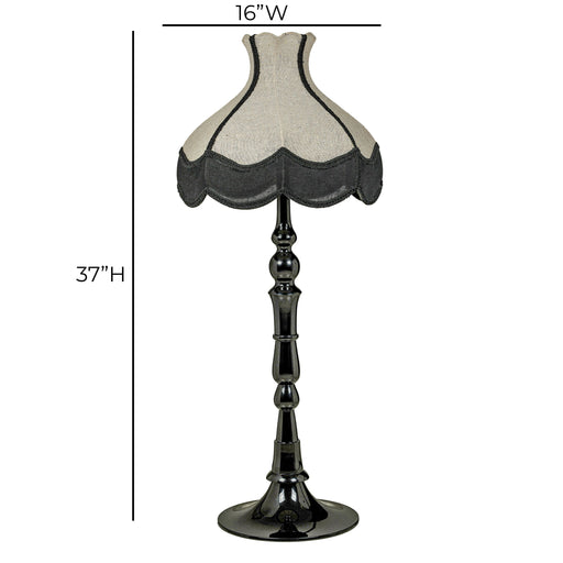 Buchanan - Aluminium Table Lamp - Black - R&R Furniture Gallery (Fountain Valley, CA)