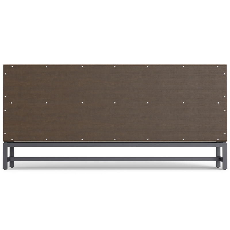 Banting - Low Wide Bookcase - Walnut Brown - R&R Furniture Gallery (Fountain Valley, CA)