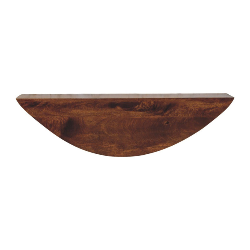 Crescent - Floating Wall Shelf - Brown - R&R Furniture Gallery (Fountain Valley, CA)