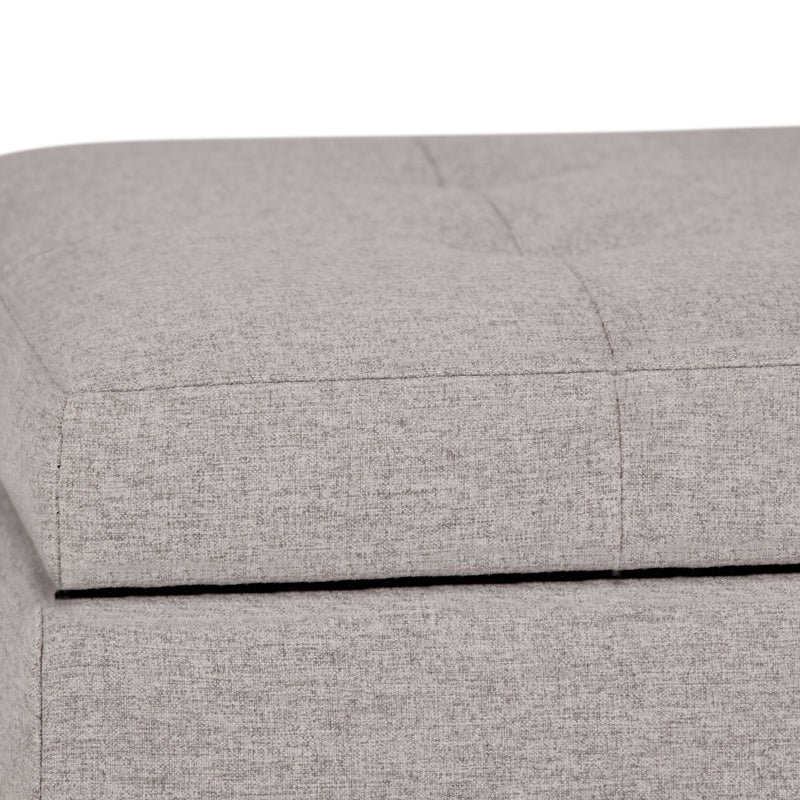 Cosmopolitan - Upholstered Storage Ottoman - R&R Furniture Gallery (Fountain Valley, CA)