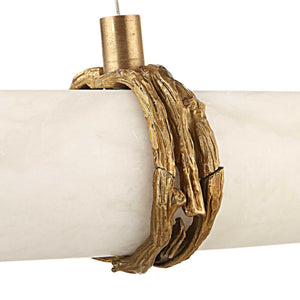 Entangled Vine - 1 Light Pendant - Brass