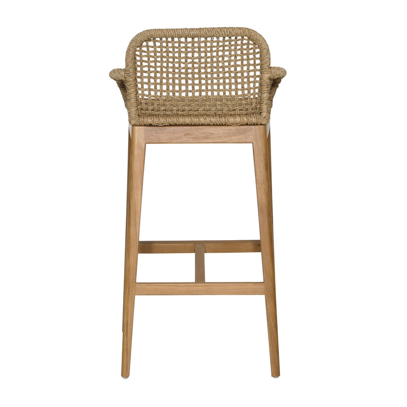 Audra - Outdoor Barstool - Natural