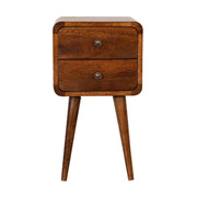 Curved Nightstand - R&R Furniture Gallery (Fountain Valley, CA)