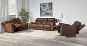 Parker Living Calgary power reclining 3-piece sofa set with plush cushions and modern design in a contemporary living room setting.