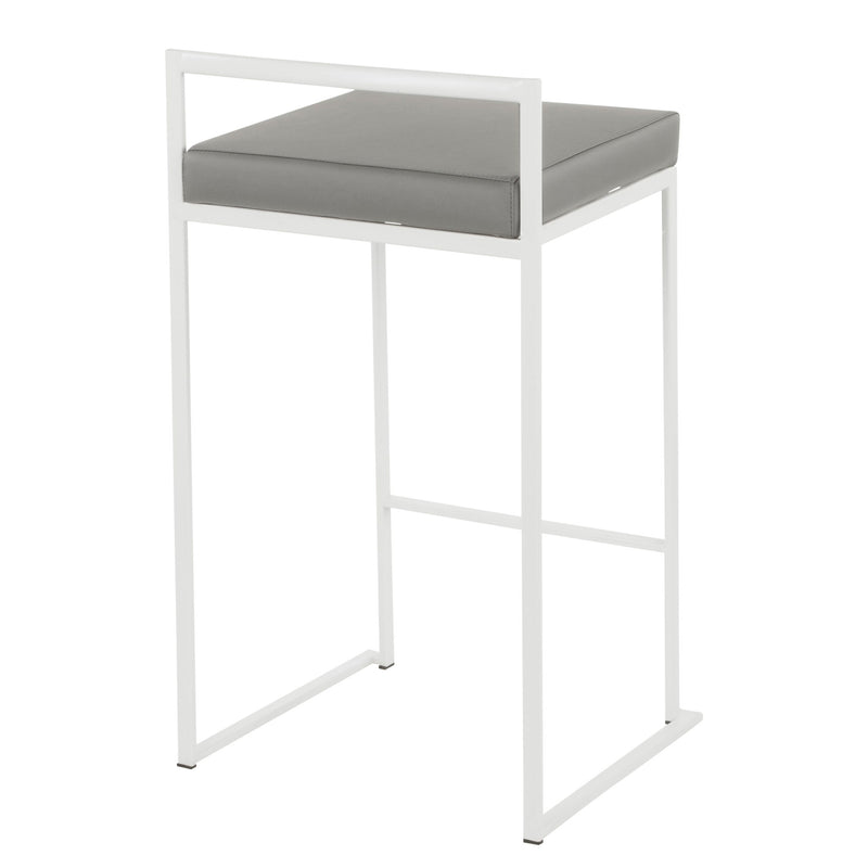 Lumi Source Fuji Simple Elegance contemporary stackable counter stool with sleek design and modern style, shown in a stylish interior setting.
