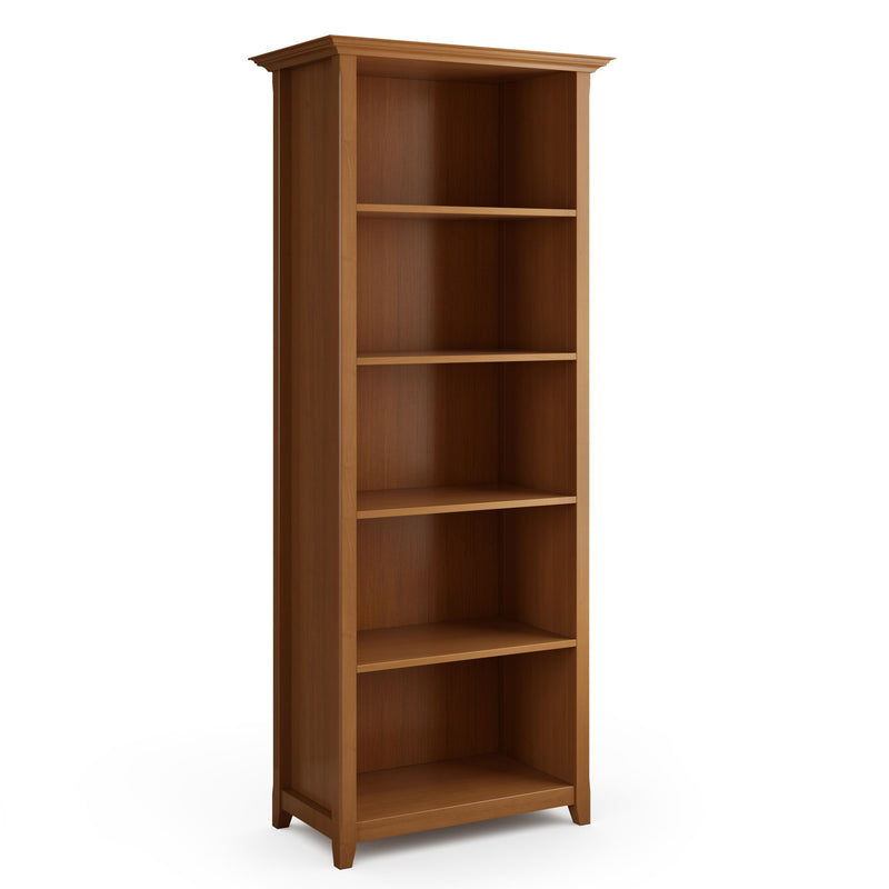 Amherst - 5 Shelf Bookcase, Handcrafted - R&R Furniture Gallery (Fountain Valley, CA)