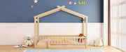Bed House Bed Frame With Fence - R&R Furniture Gallery (Fountain Valley, CA)
