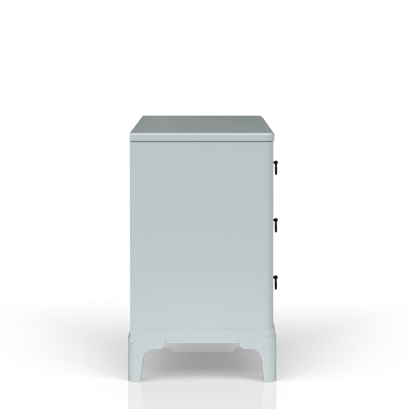 3 Drawers Hall Chest With Cane Fronts - R&R Furniture Gallery (Fountain Valley, CA)