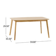 Retro Dining Table With Faux Wood Top - R&R Furniture Gallery (Fountain Valley, CA)