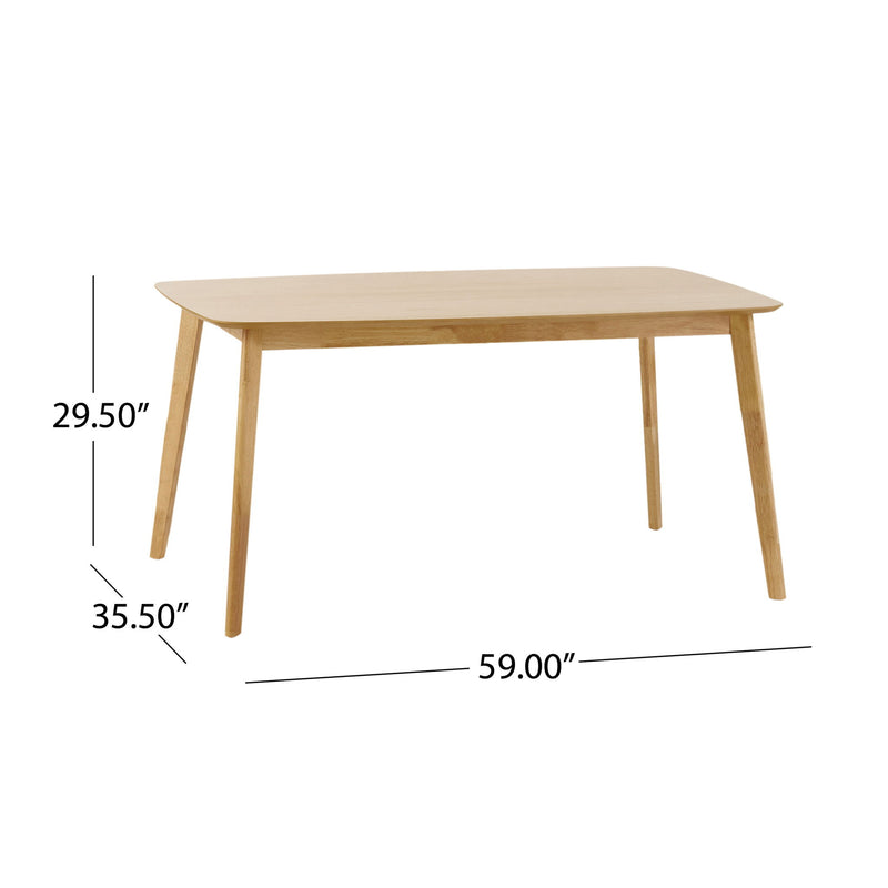Retro Dining Table With Faux Wood Top - R&R Furniture Gallery (Fountain Valley, CA)