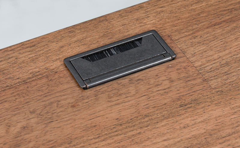Wildenauer - Home Office Desk - Brown / Black - R&R Furniture Gallery (Fountain Valley, CA)