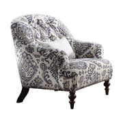 Saira - Chair With Pillow - Pattern Fabric - R&R Furniture Gallery (Fountain Valley, CA)