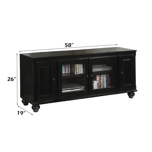 Ferla - TV Stand - Black - R&R Furniture Gallery (Fountain Valley, CA)