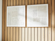 Andorfield - Wall Art Set (Set of 2) - Beige / Black / White - R&R Furniture Gallery (Fountain Valley, CA)
