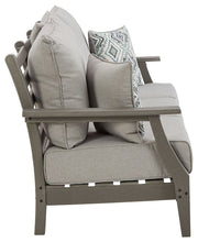 Visola - Sofa with Cushion - Gray - R&R Furniture Gallery (Fountain Valley, CA)