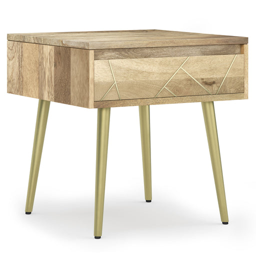Jager - Side Table - Natural - R&R Furniture Gallery (Fountain Valley, CA)