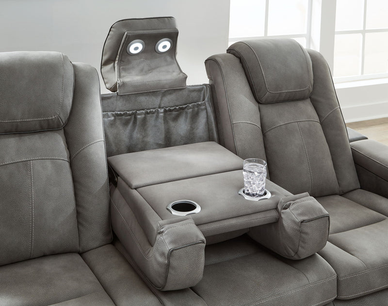 Next-Gen Durapella - Power Reclining Sofa - R&R Furniture Gallery (Fountain Valley, CA)