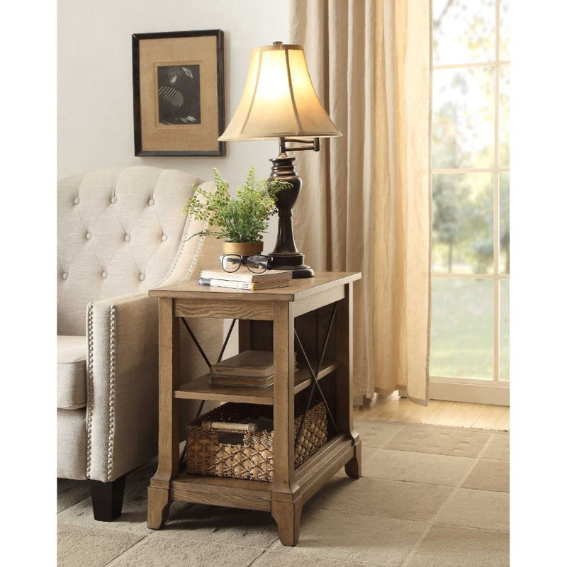 Hiroko - End Table - Oak - R&R Furniture Gallery (Fountain Valley, CA)