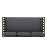 Claremont - 3 Seater Daybed Teak Acacia Wood Water Resistant Cushions - R&R Furniture Gallery (Fountain Valley, CA)